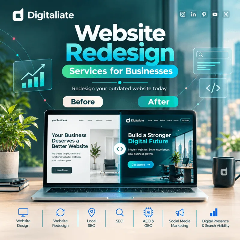 Website redesign services